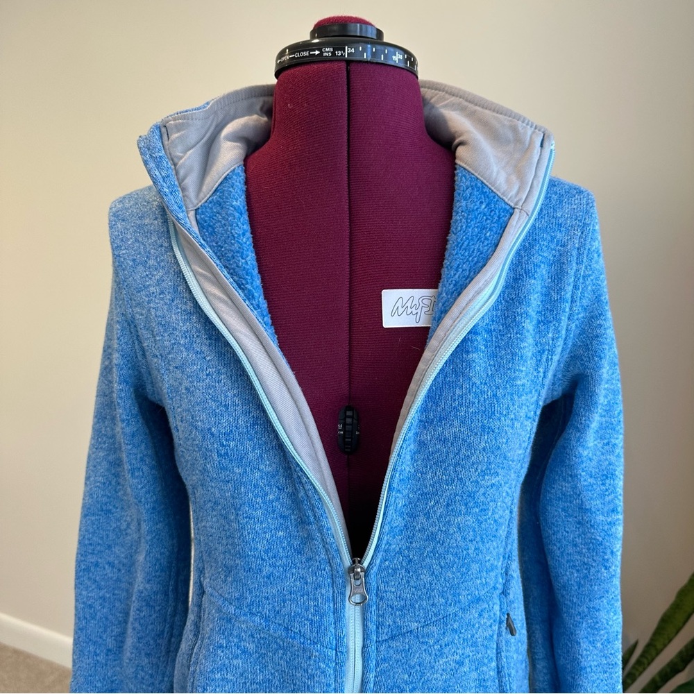Spyder soar small Women's Blue Fleece Jacket - Picture 8 of 15